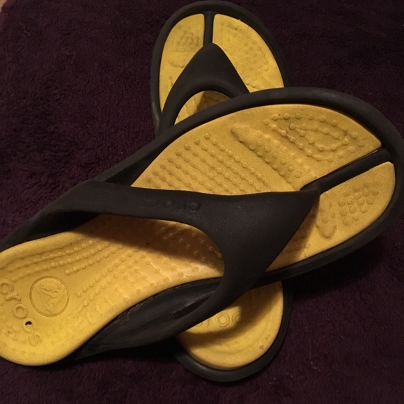 CROCS Other - Men’s Size 11 Croc Flip Flops